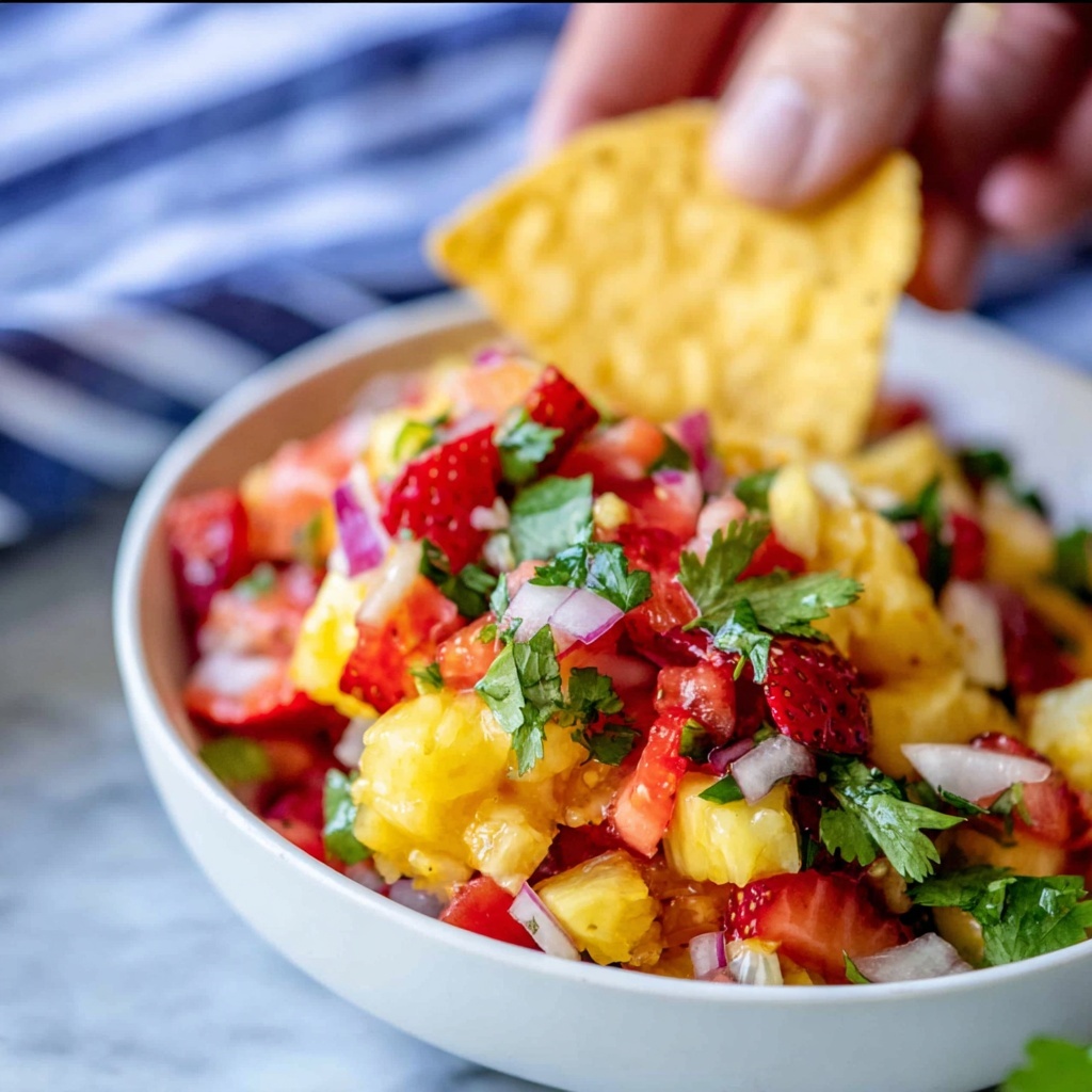 Strawberry Pineapple Salsa Recipe - Recipe Image