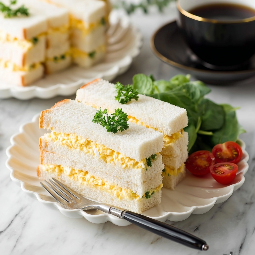 Japanese Egg Sandwich (Tamago Sando) Recipe - Recipe Image