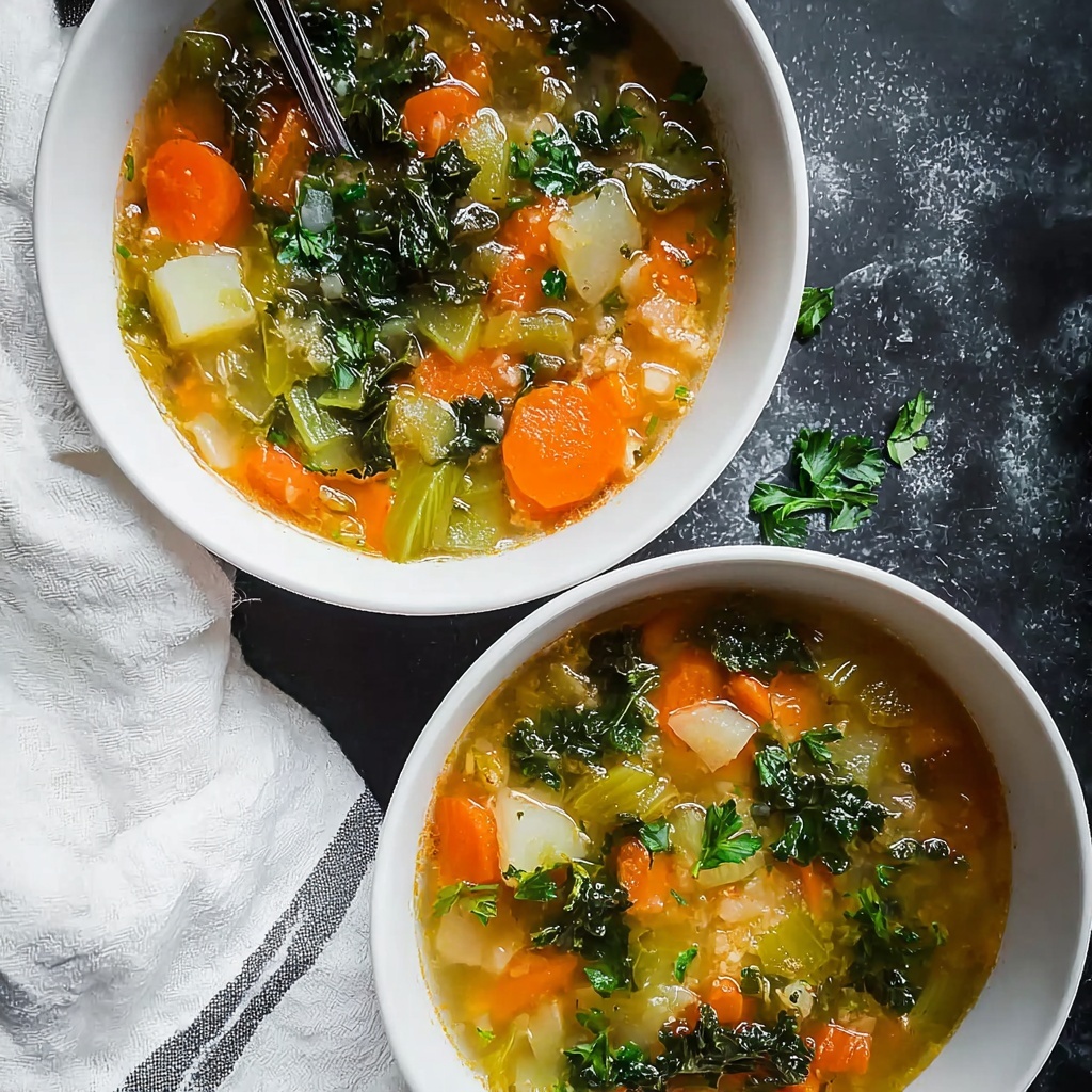 Cleansing Winter Vegetable Miso Soup Recipe - Recipe Image