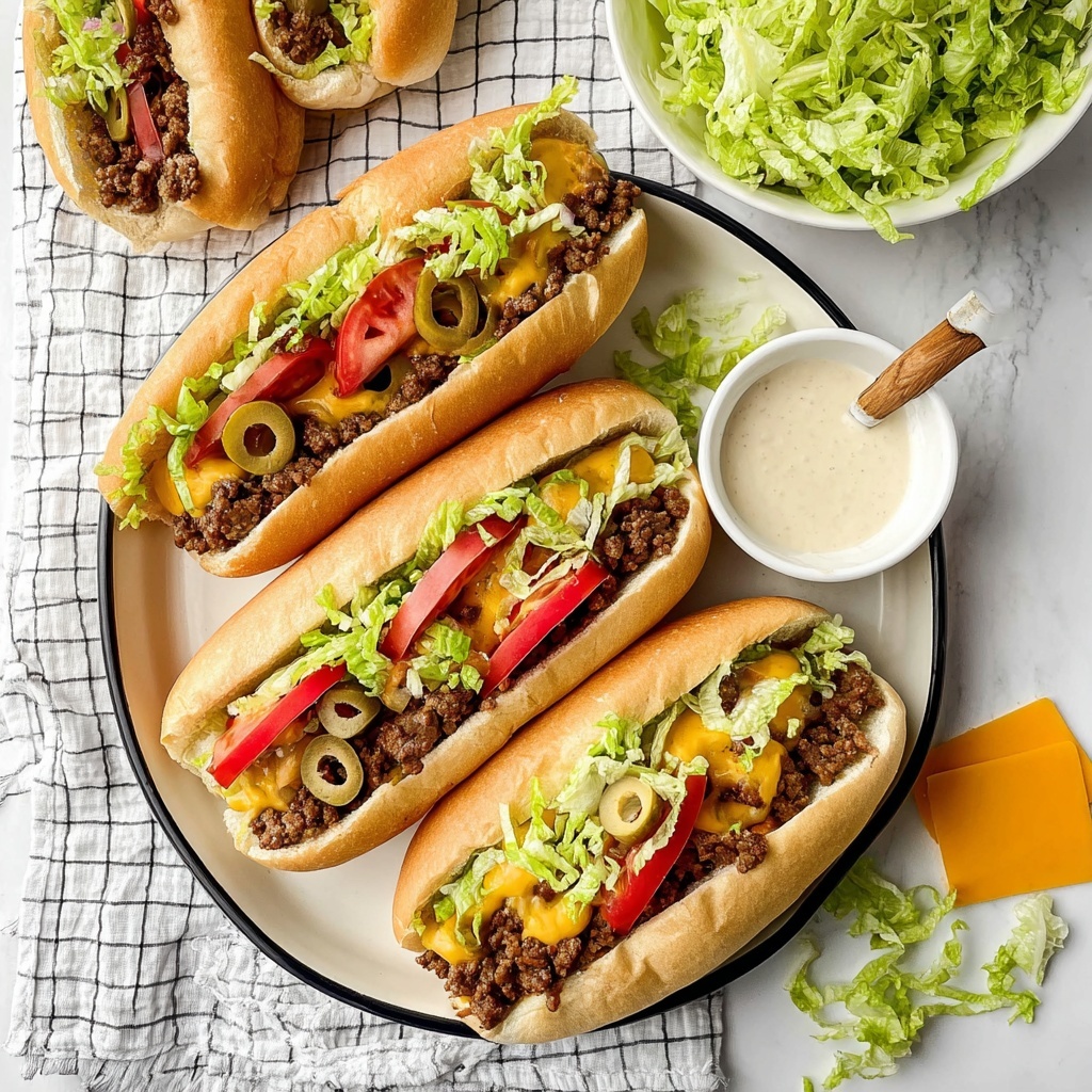 Chopped Cheese Sandwiches Recipe - Recipe Image