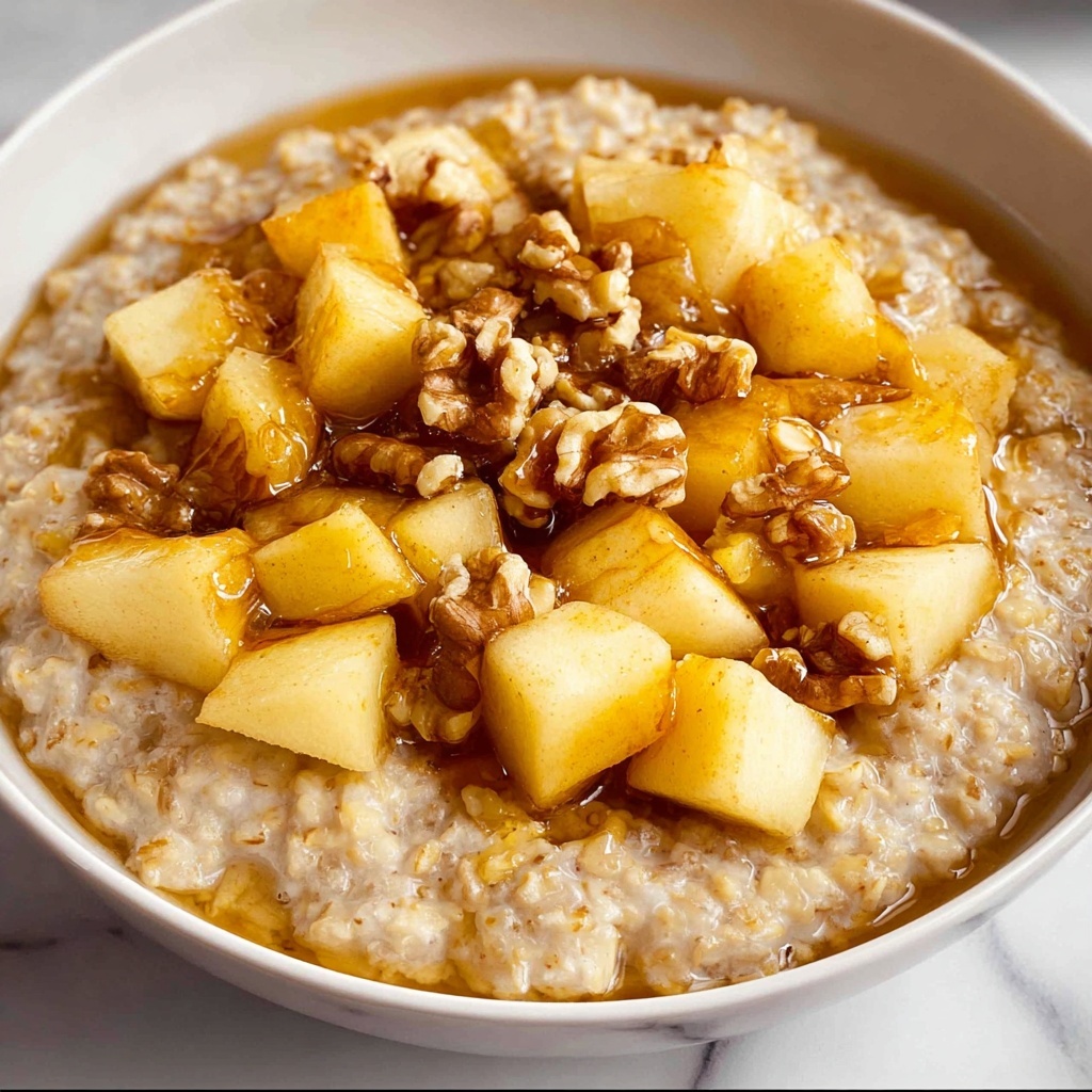 One Pot Apple Cinnamon Oatmeal Recipe - Recipe Image