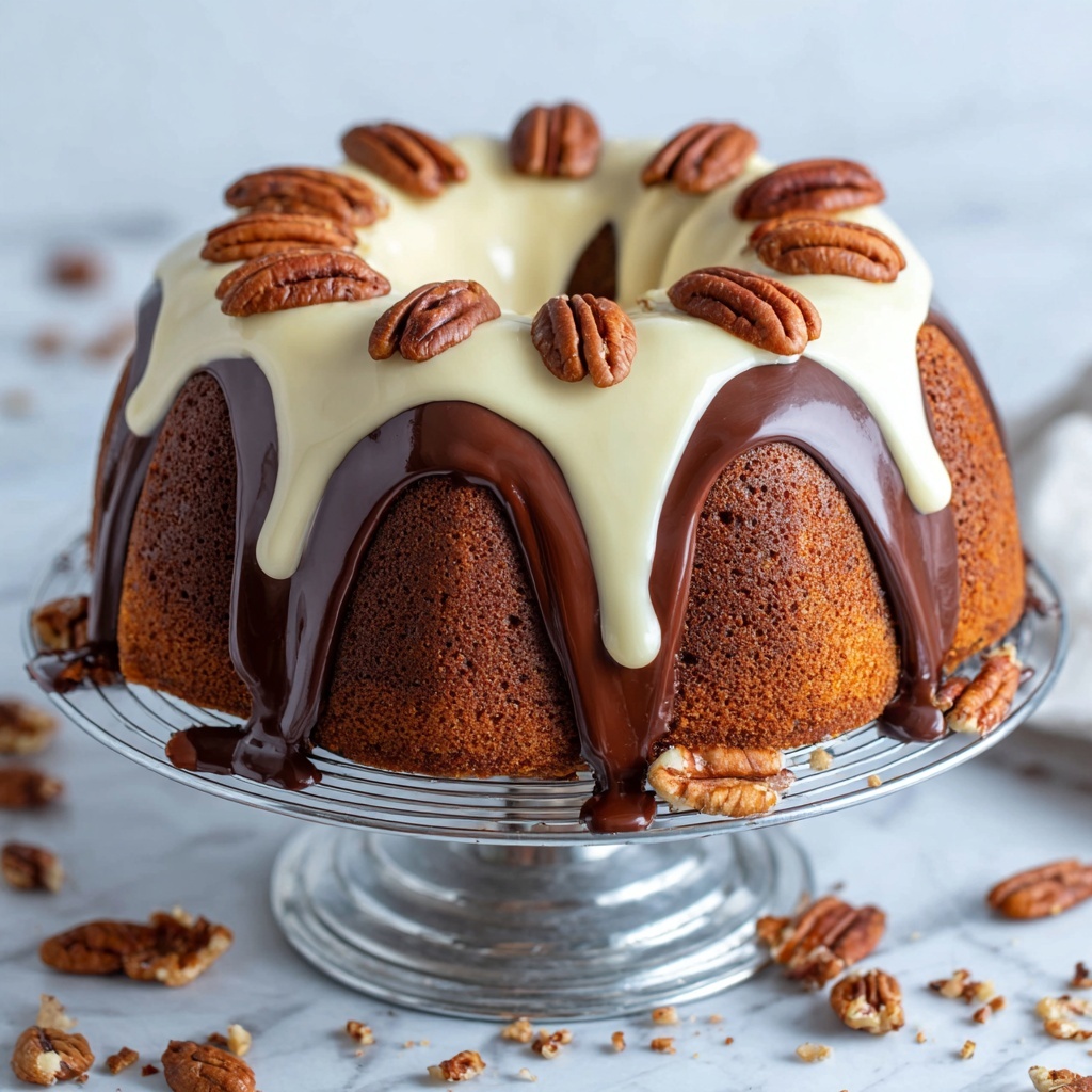 Caramel Pecan Bundt Cake Recipe - Recipe Image