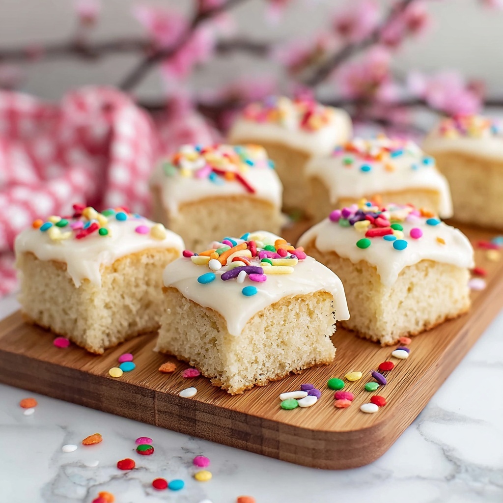 Frosted Easter Blondies Recipe - Recipe Image