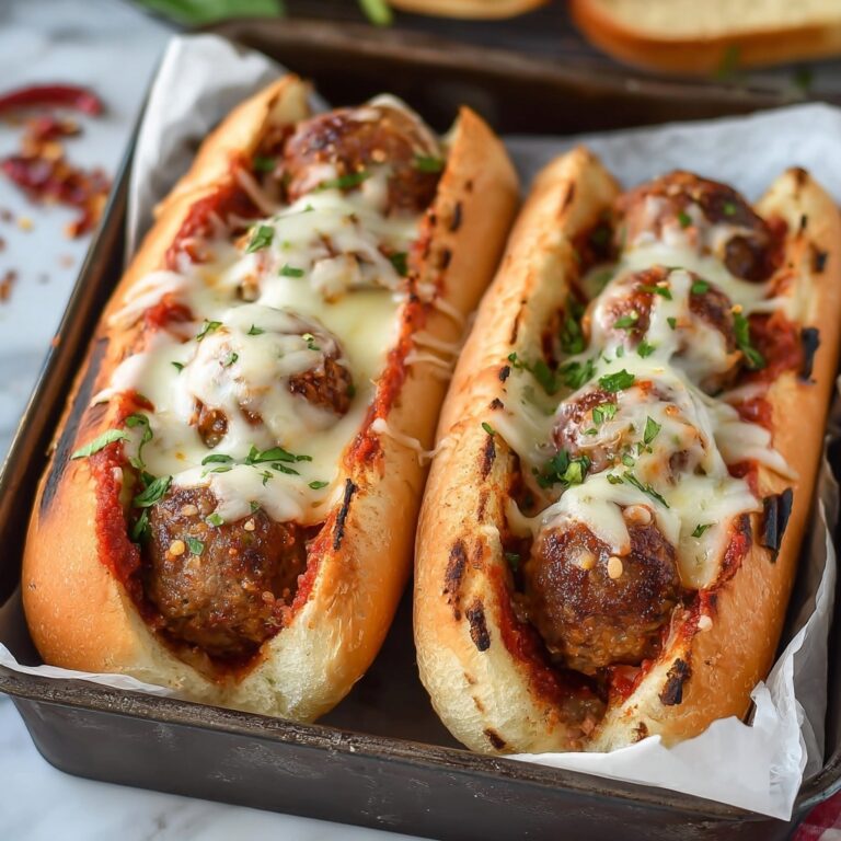 Ultimate Beefy Meatball Sub Delight Recipe
