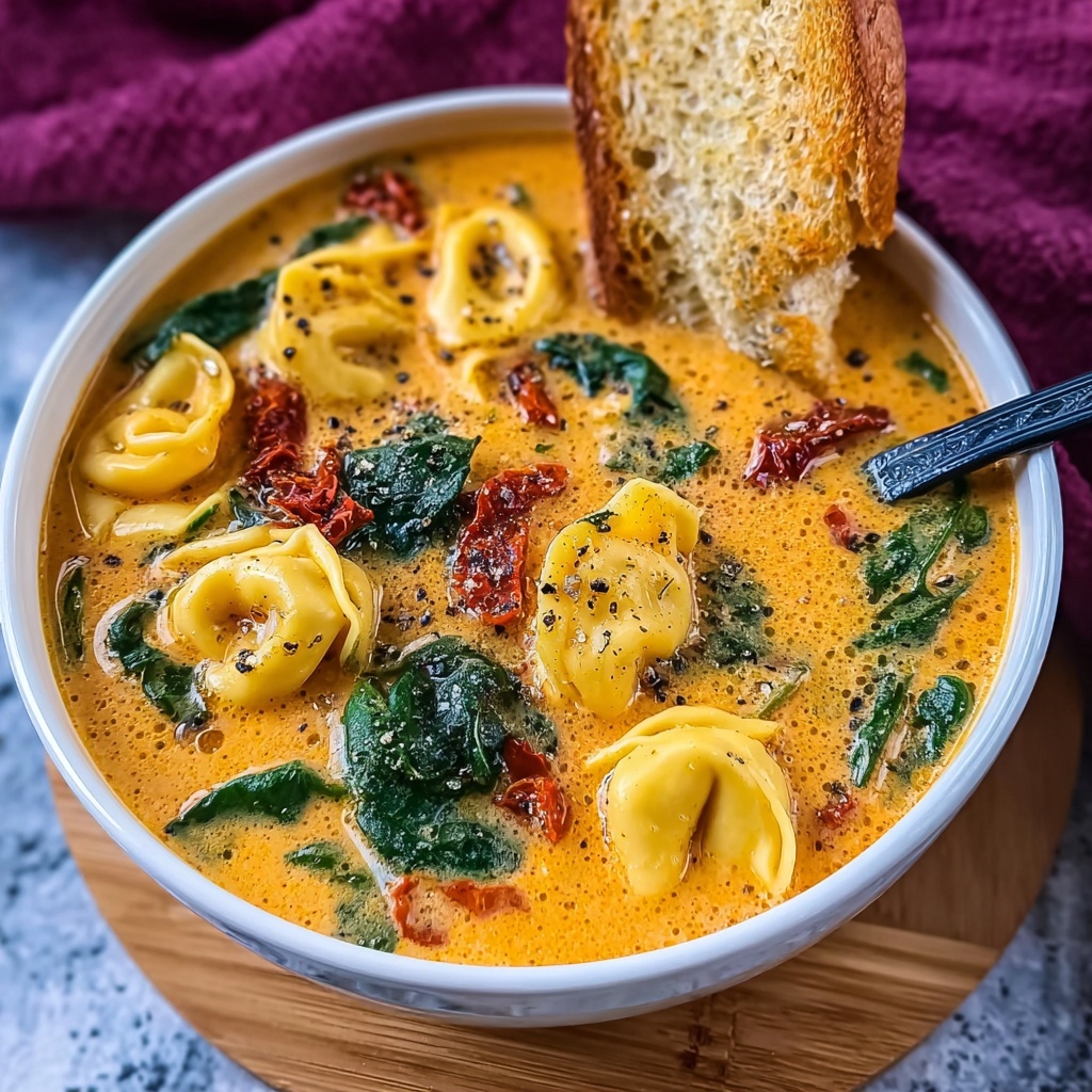 Creamy Tuscan Chicken Soup Recipe - Recipe Image