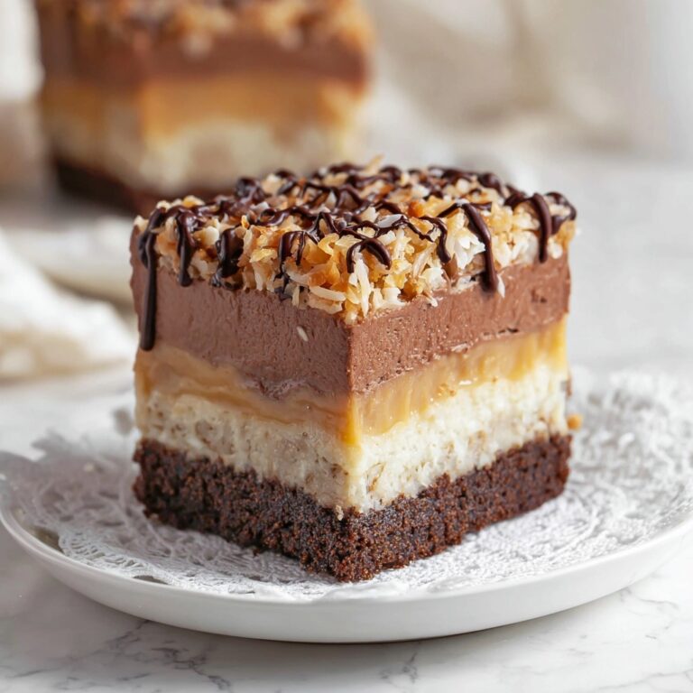 German Chocolate Cheesecake Recipe
