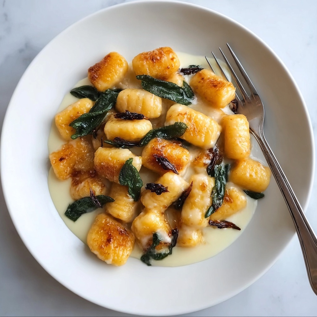 Crisp Gnocchi and Roast Pumpkin in Brown Butter Recipe - Recipe Image