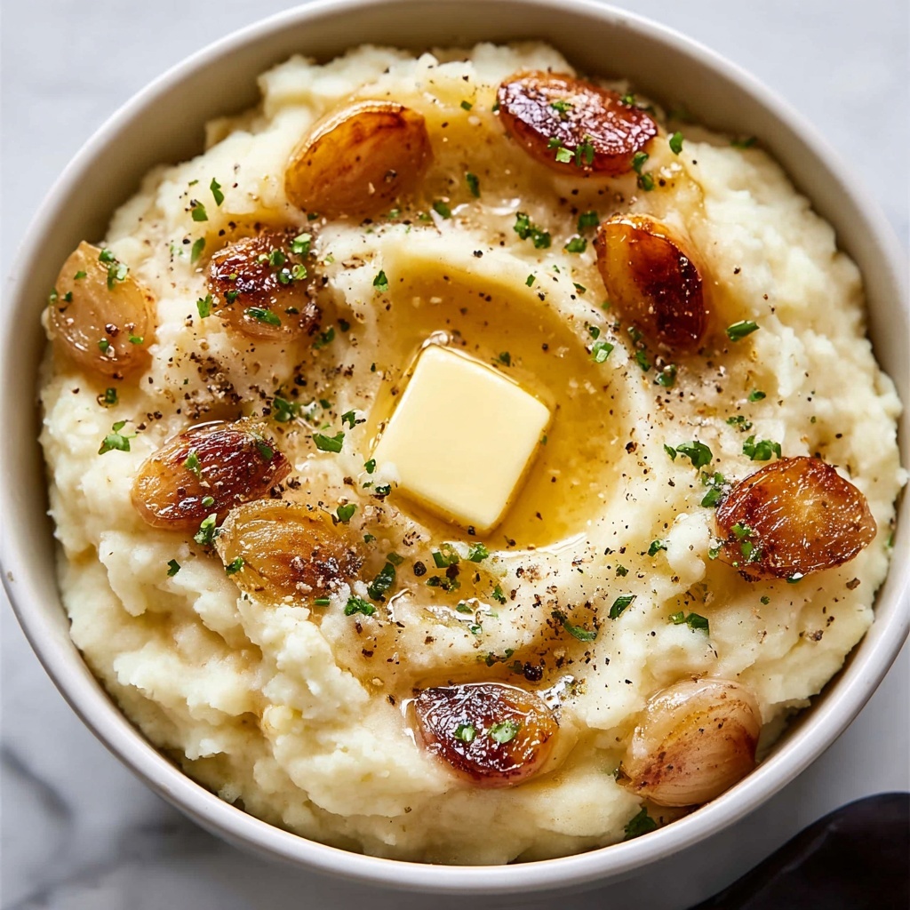 Roasted Garlic Mashed Potatoes Recipe - Recipe Image