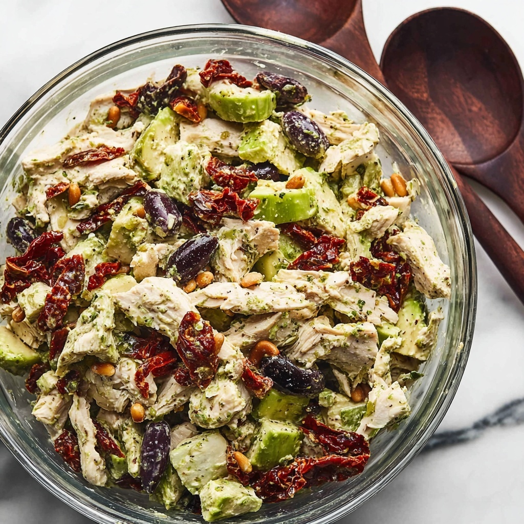 Greek Avocado Chicken Salad Recipe - Recipe Image