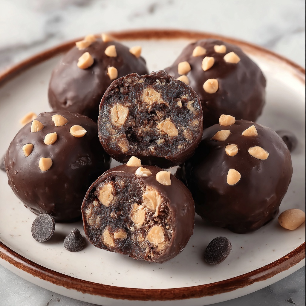 Chocolate Protein Balls Recipe - Recipe Image