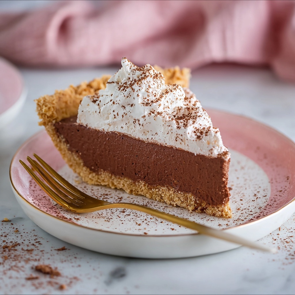Chocolate Pie Recipe | Hersheyland Recipe - Recipe Image