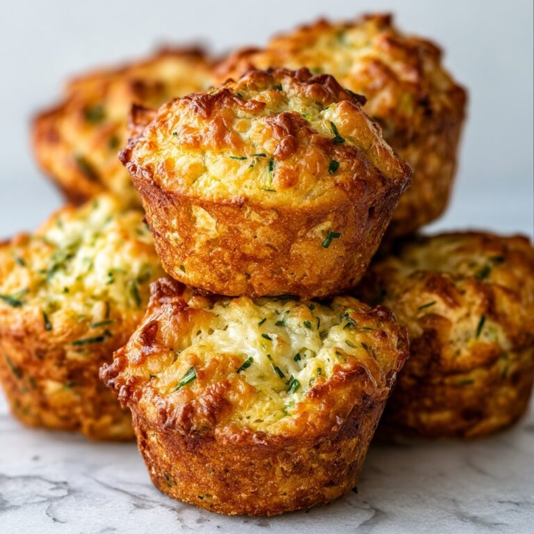 Crispy Parmesan Zucchini Potato Muffins Recipe