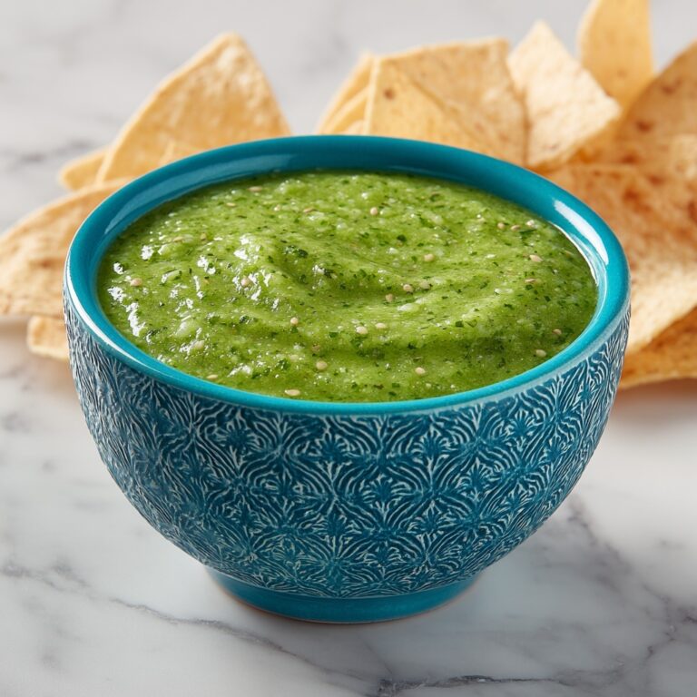 Salsa de Tomatilles Grillées Recipe