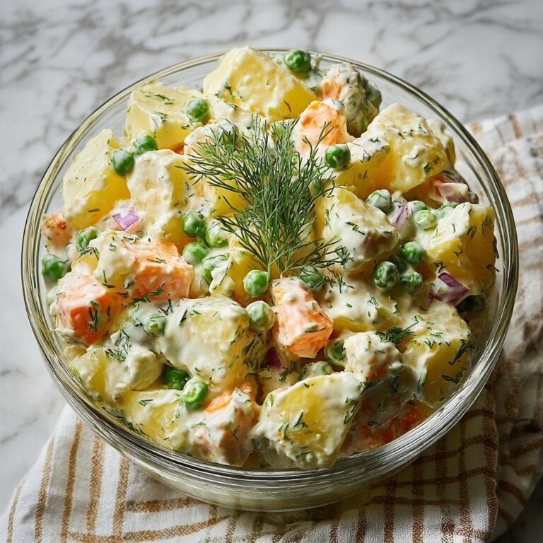 Olivier Salad – Russian Potato Salad Recipe