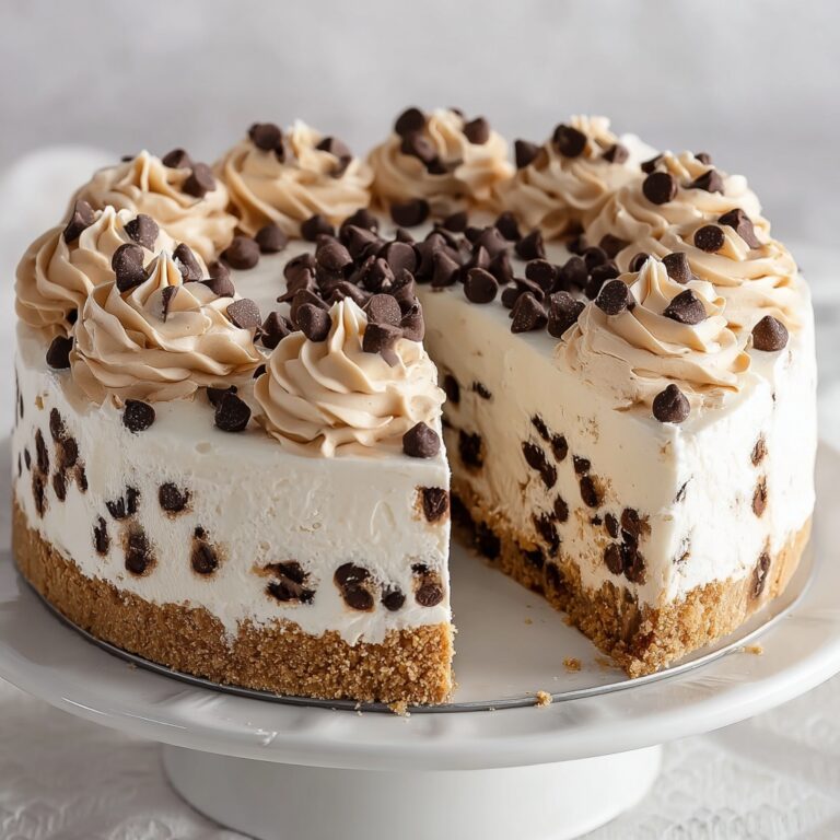 Chocolate Chip Cookie Ice Cream Cake Recipe