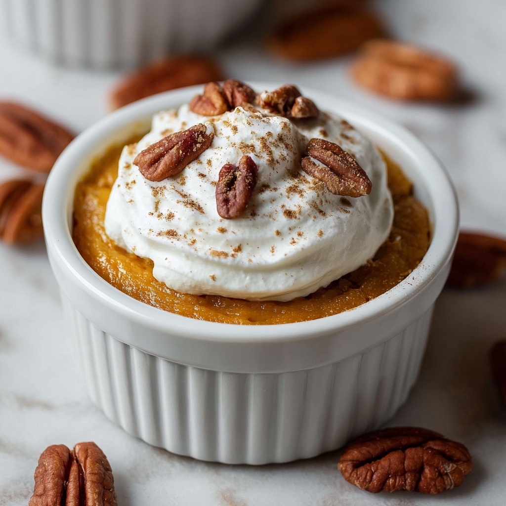 Microwave Pumpkin Cheesecake Recipe - Recipe Image