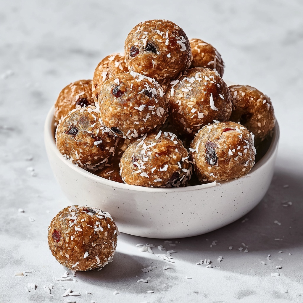 No Bake Protein Balls Recipe - Recipe Image