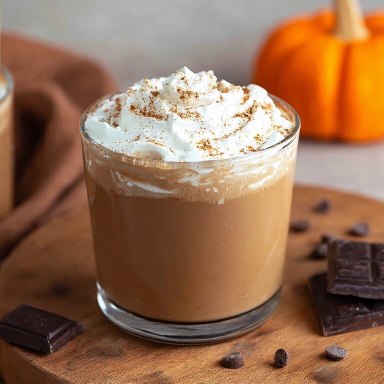 Thick and Creamy Pumpkin Hot Chocolate Recipe