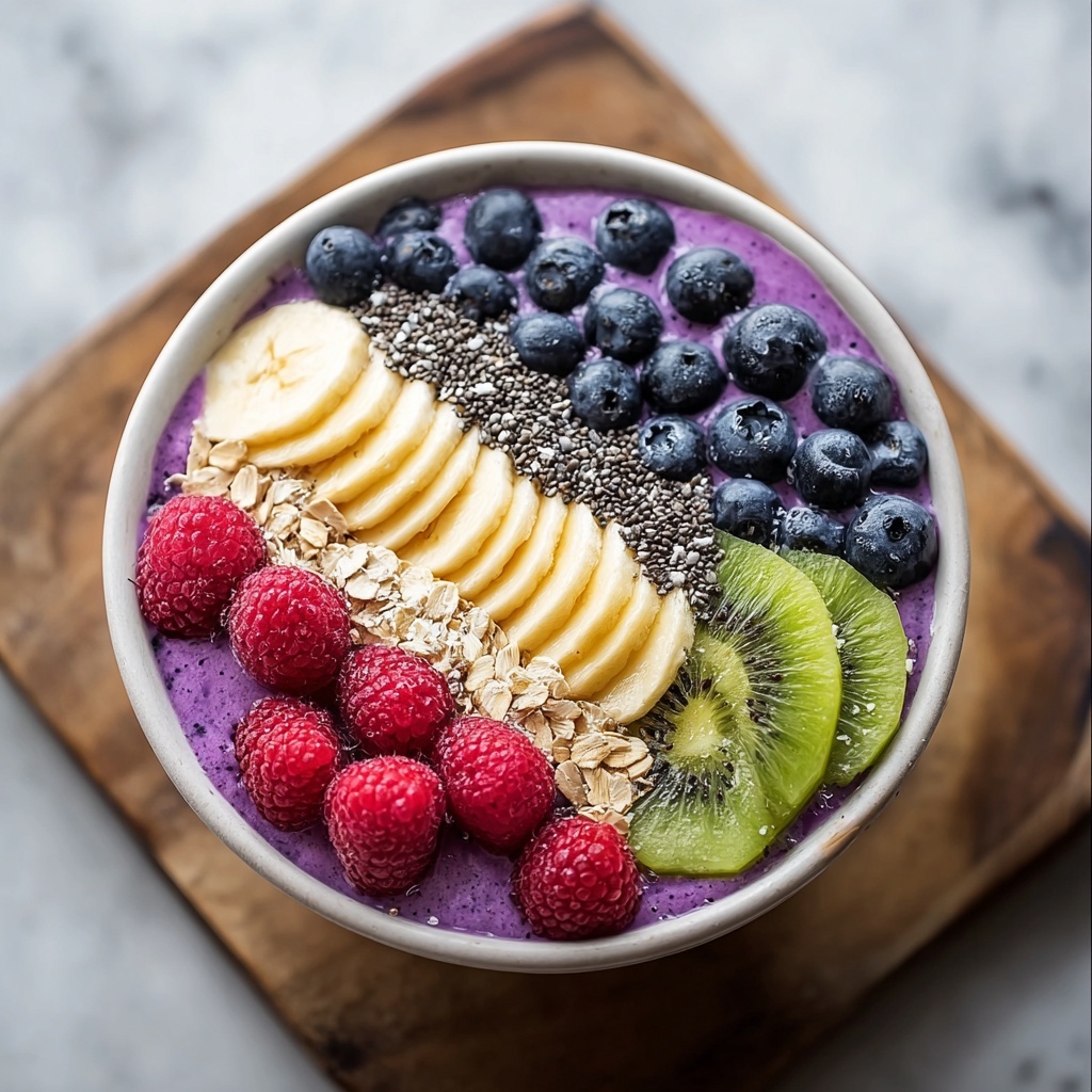 Energizing Breakfast Smoothie Bowl for a Vibrant Morning Boost Recipe - Recipe Image