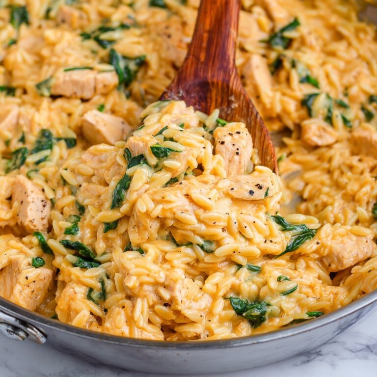 Creamy Chicken Orzo Recipe