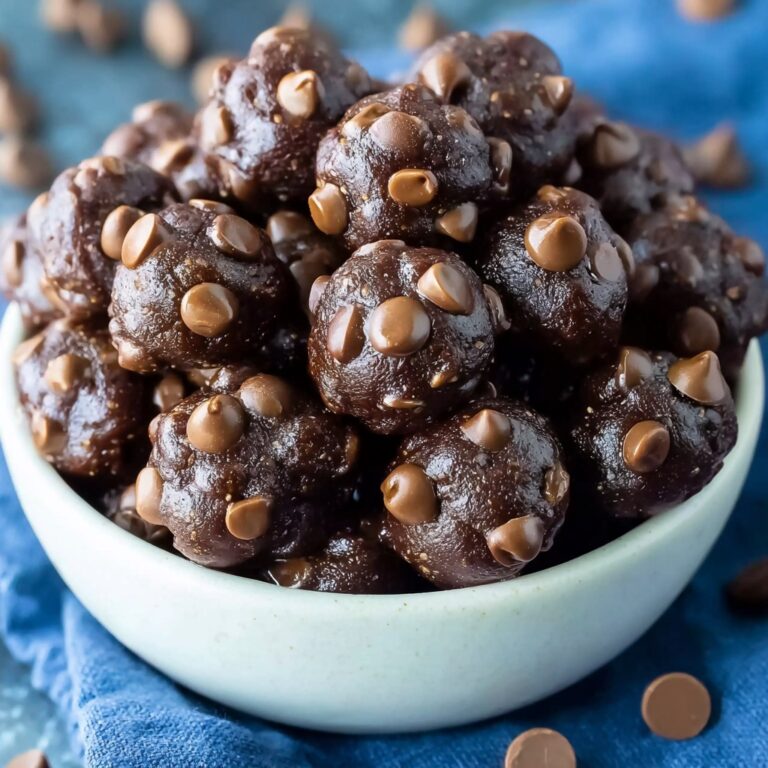 No-Bake Brownie Protein Bites Recipe