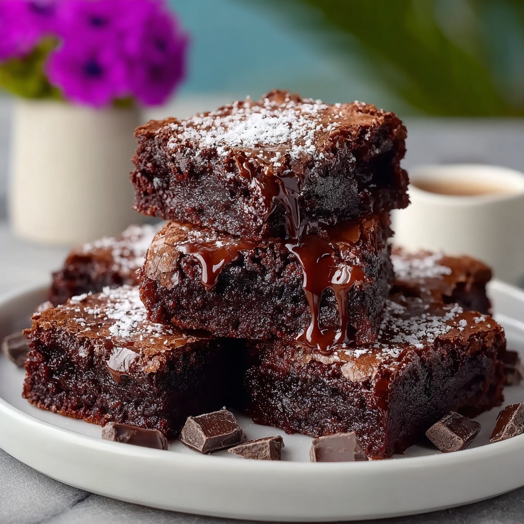 Homemade Keto Cottage Cheese Brownies Recipe - Recipe Image