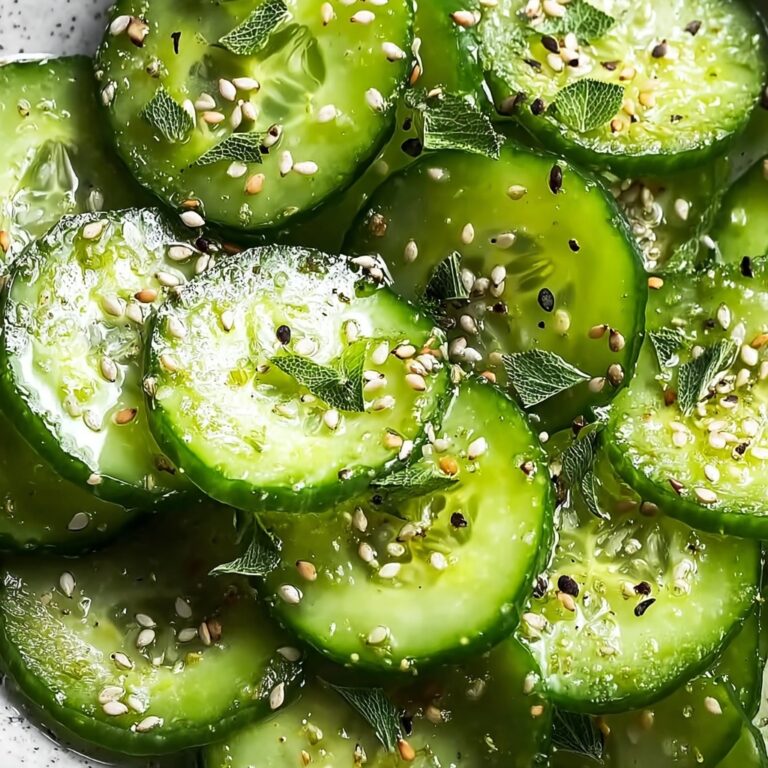 Honey Lime Cucumber Salad Recipe