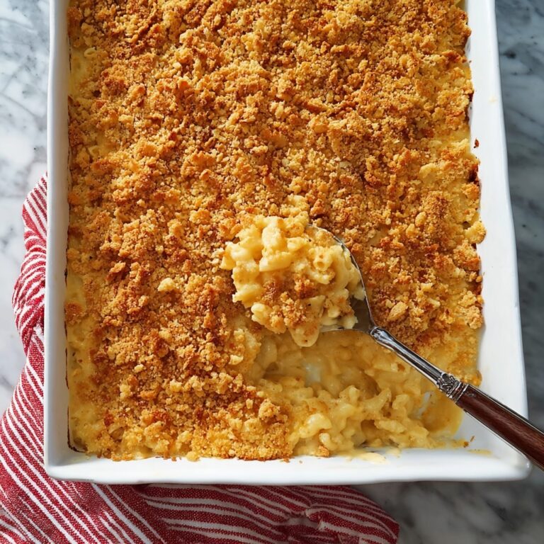 Baked Mac and Cheese with Cheez-It Crust Recipe