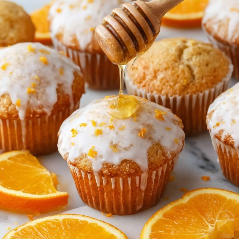 Orange Muffins with Orange Glaze Recipe