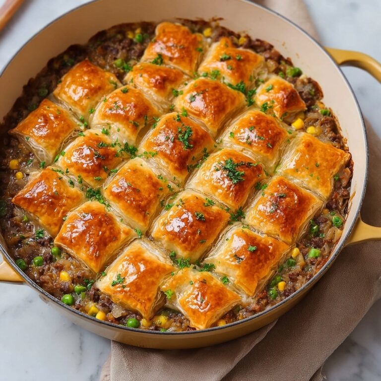 One-Pan Ground Turkey Pot Pie Recipe