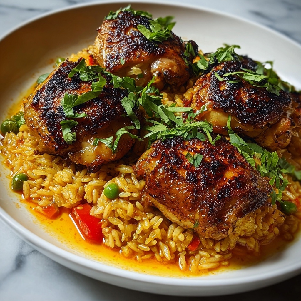 One-Pot Chicken and Rice Recipe - Recipe Image