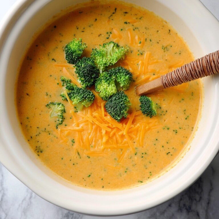 Slow Cooker Broccoli Cheese and Potato Soup Recipe