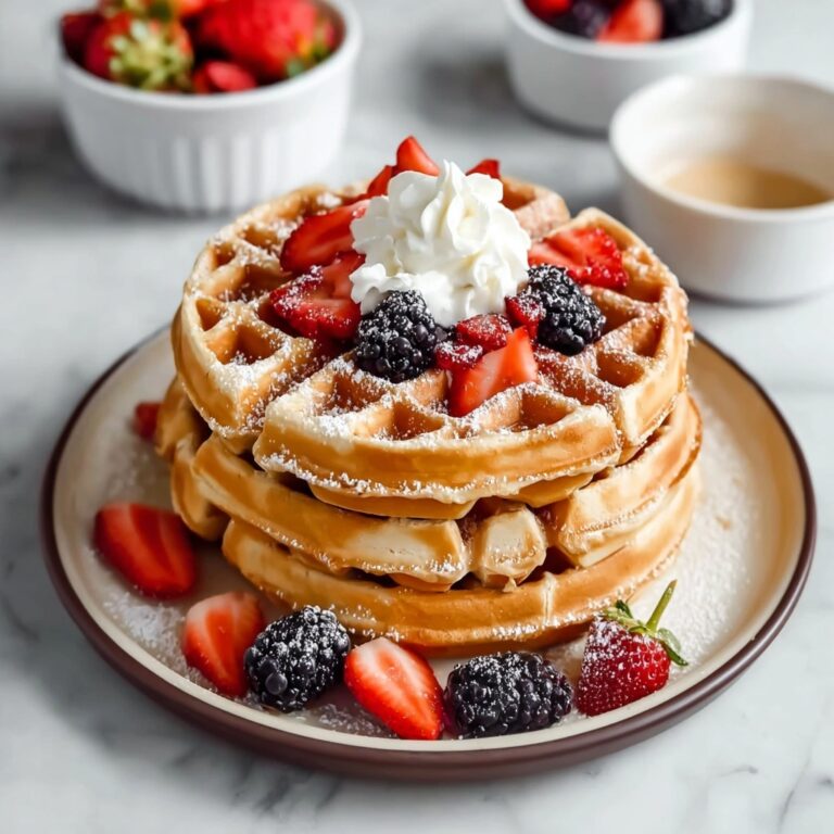 Healthy Protein Waffles in 10 Minutes Recipe