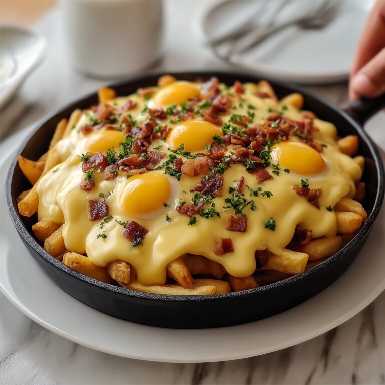 Breakfast Poutine with Hollandaise Sauce Recipe