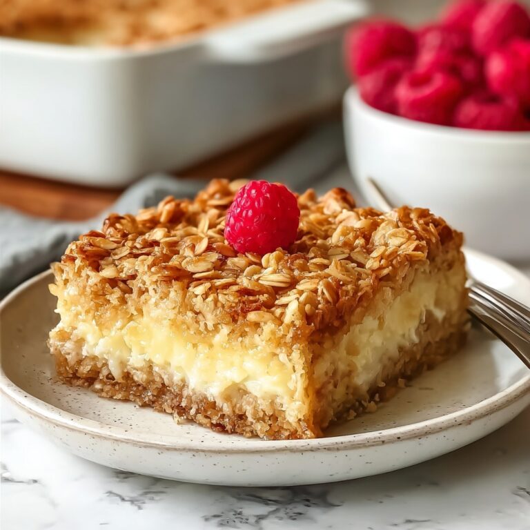 Cinnamon Cottage Cheese Oatmeal Bake for Cozy Mornings Recipe