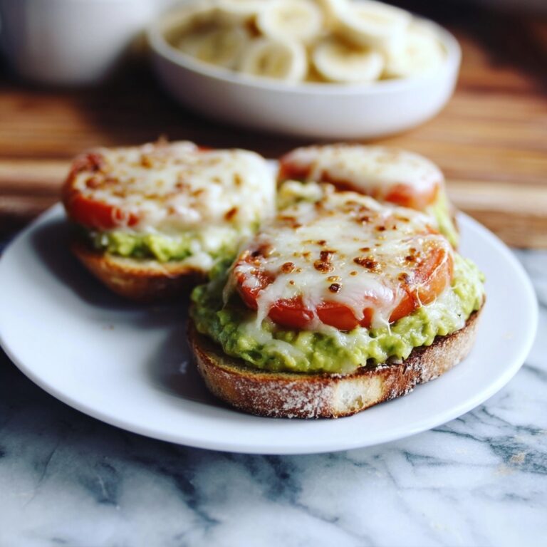 Tomato Avocado Melt Recipe
