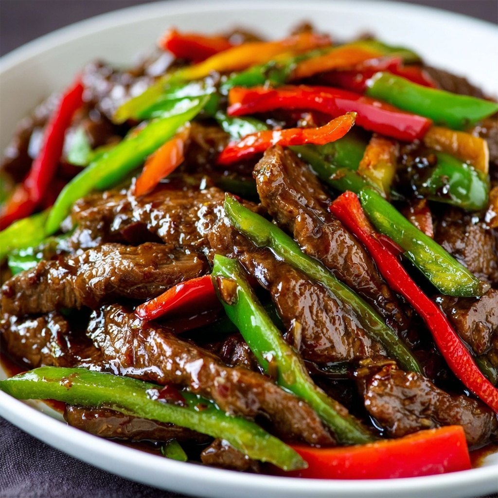 Pepper Steak Stir Fry Recipe - Recipe Image