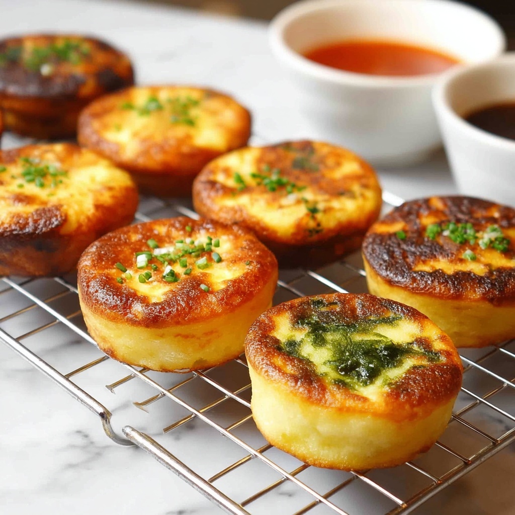 Korean Cheese Potato Pancakes (Gamjajeon) Recipe - Recipe Image