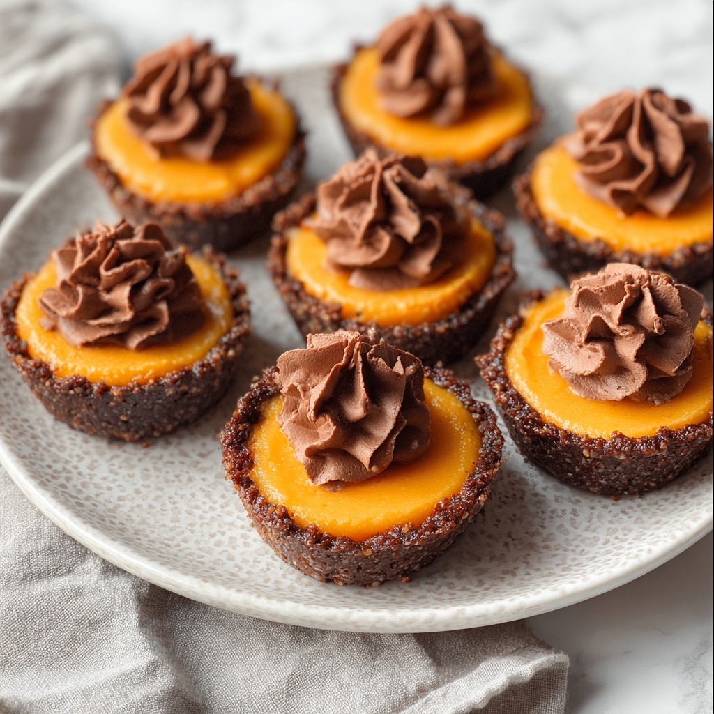 Sweet Potato Pie Bites with Candied Pecans and Cream Cheese Filling Recipe - Recipe Image
