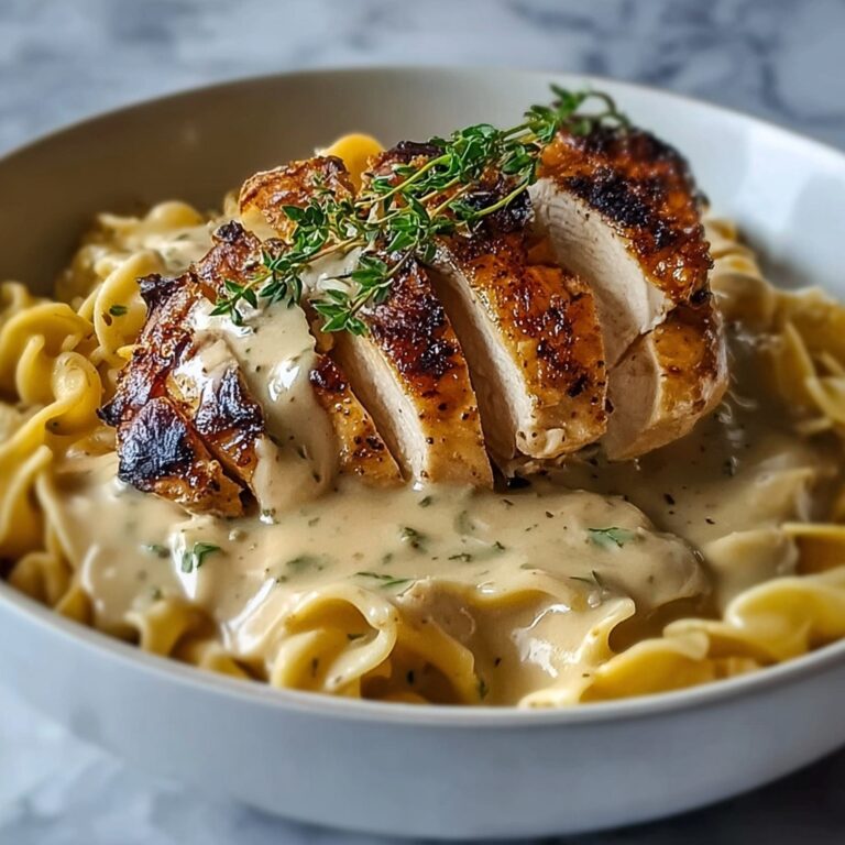 Chicken with Buttered Noodles Recipe