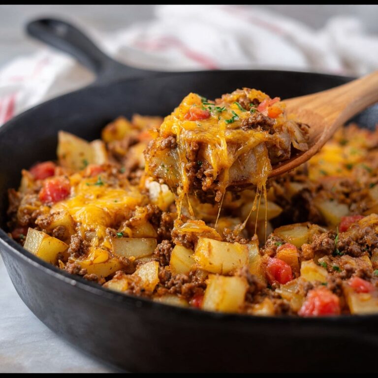 Easy Cheesy Taco Potatoes Recipe