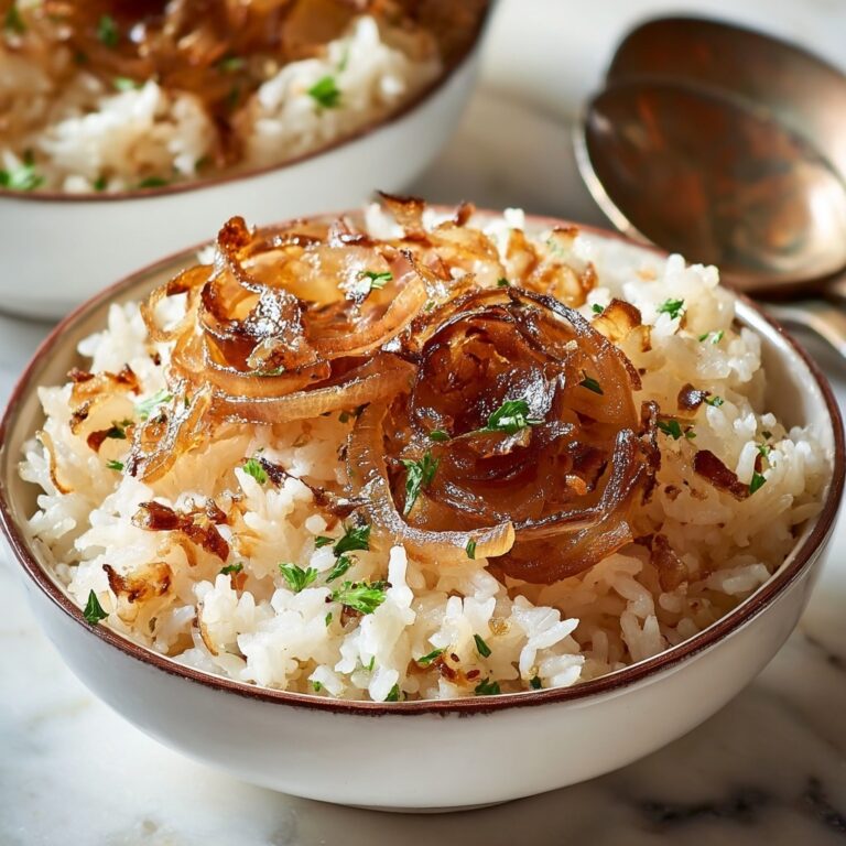 French Onion Soup Rice Recipe