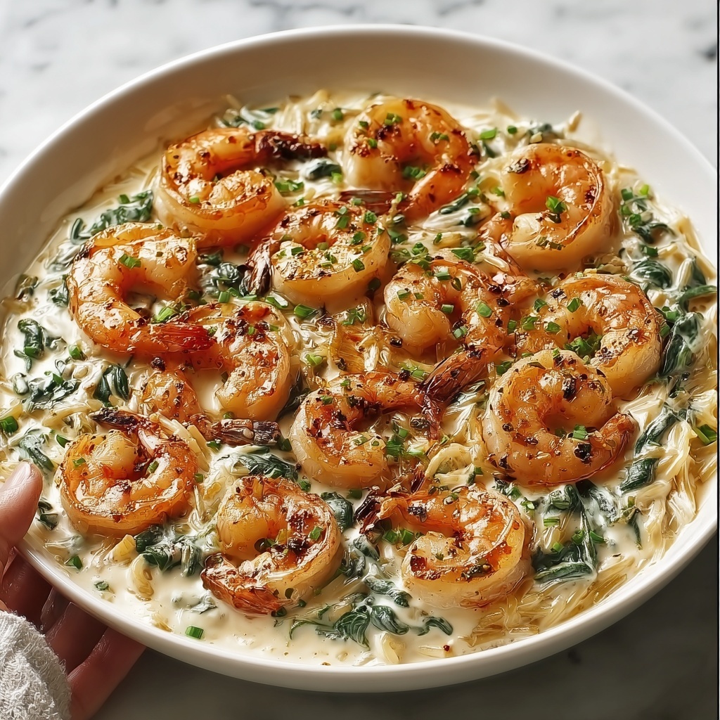 Garlic Shrimp Pasta Recipe - Recipe Image