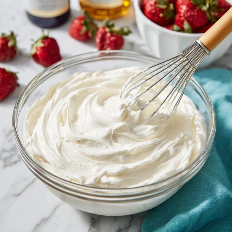 Homemade Whipped Cream Recipe