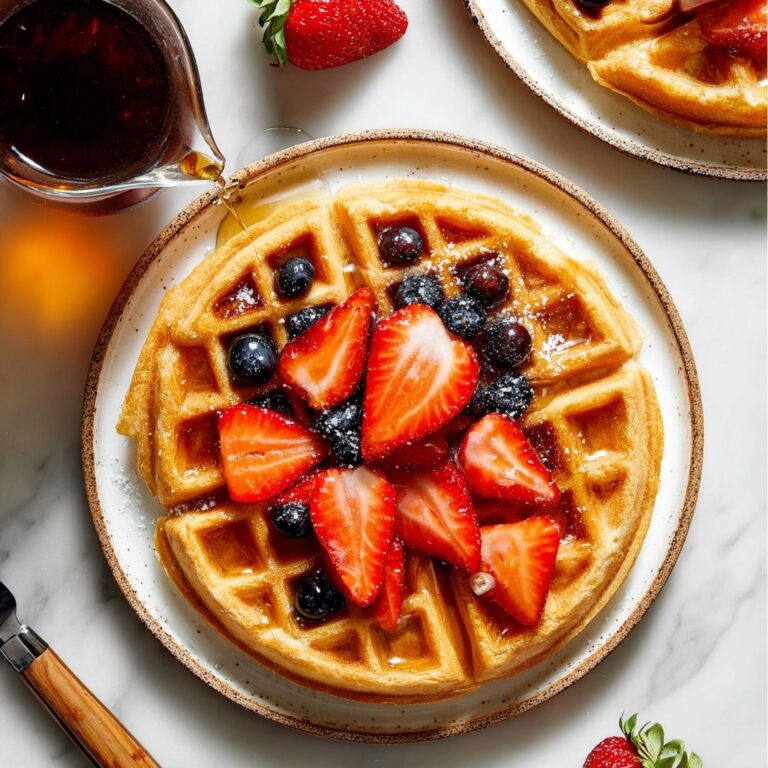 Easy High Protein Waffles Recipe