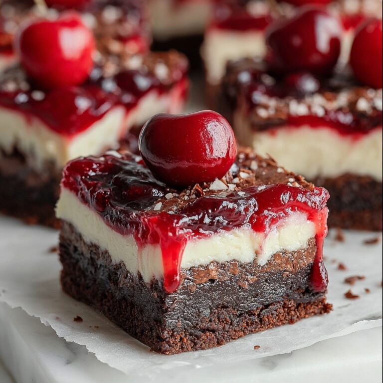Cherry Cheesecake Brownies Recipe