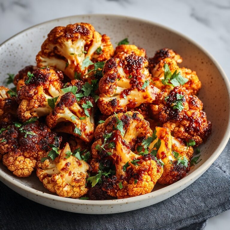 Roasted Harissa Cauliflower Recipe