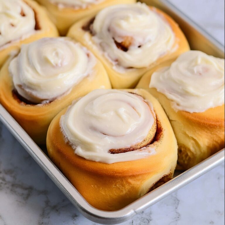 Decadent Cinnamon Rolls with Maple Cream Frosting