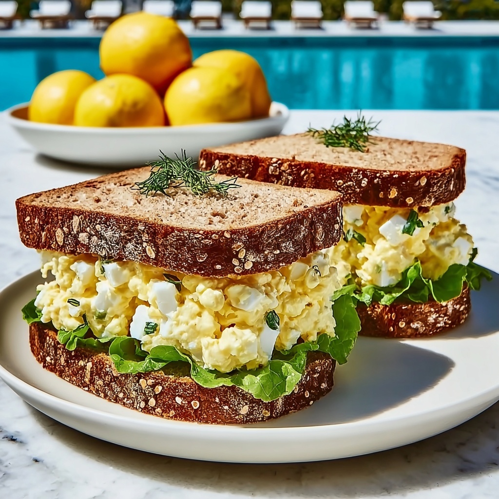 Quick 10-Minute Egg Salad Sandwich - Recipe Image