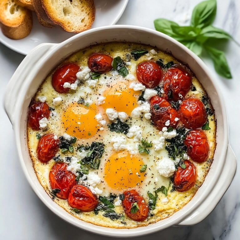 Flavorful Baked Feta Eggs: The Ultimate Brunch Treat!